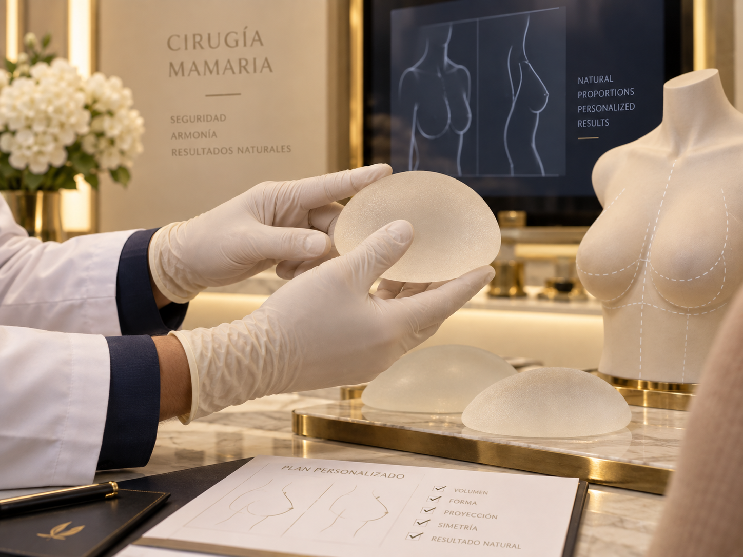 Planificación médica de cirugía mamaria