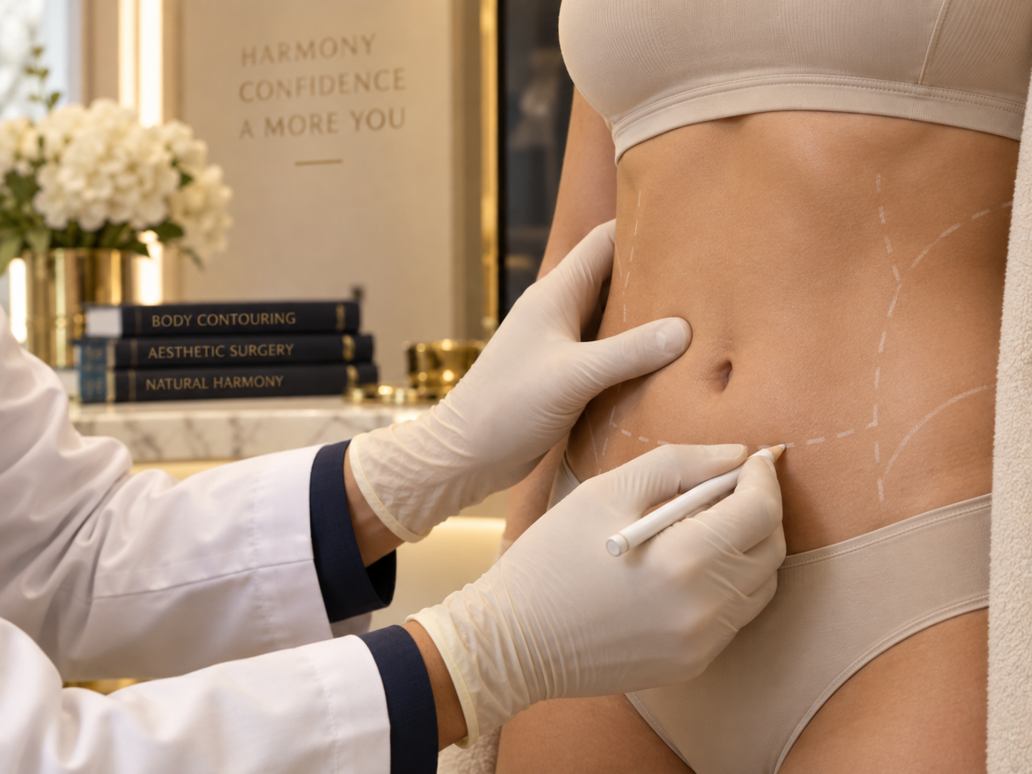 Planificación médica de contorno corporal